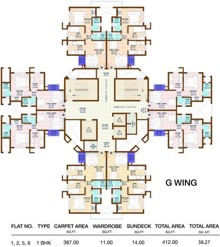 Images for Cluster Plan of Nirmal Lifestyle City Kalyan Platano G