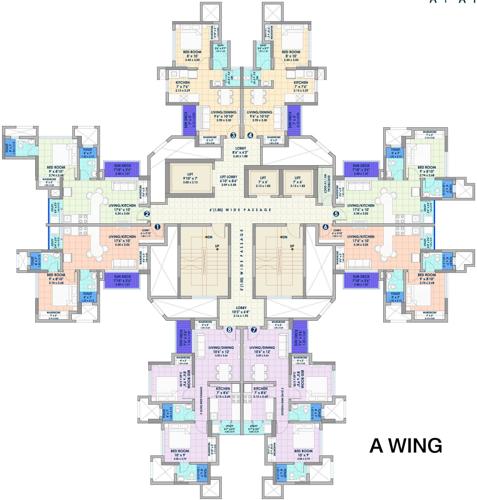 Images for Cluster Plan of Nirmal Lifestyle City Kalyan Riviera A