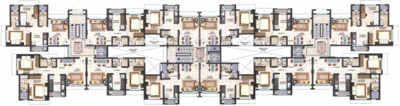 Images for Cluster Plan of Viva Vishnupuram Archit