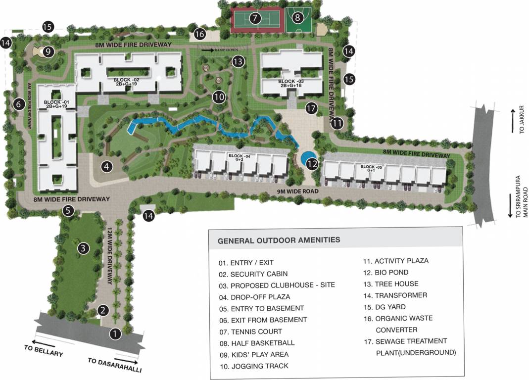 Images for Master Plan of Sobha Pristine Villas
