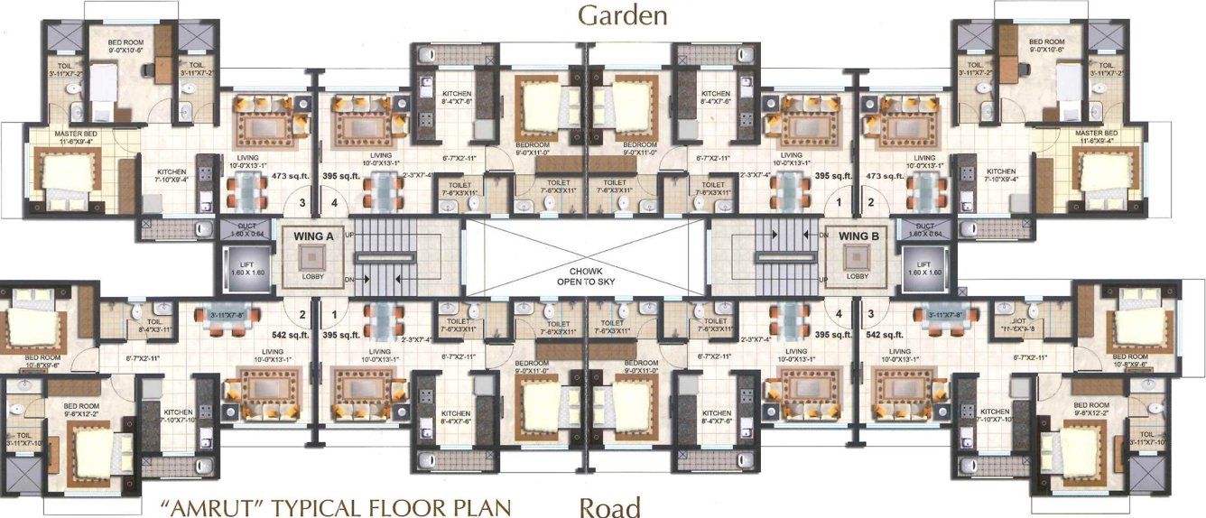 Images for Cluster Plan of Viva Vishnupuram Amrut