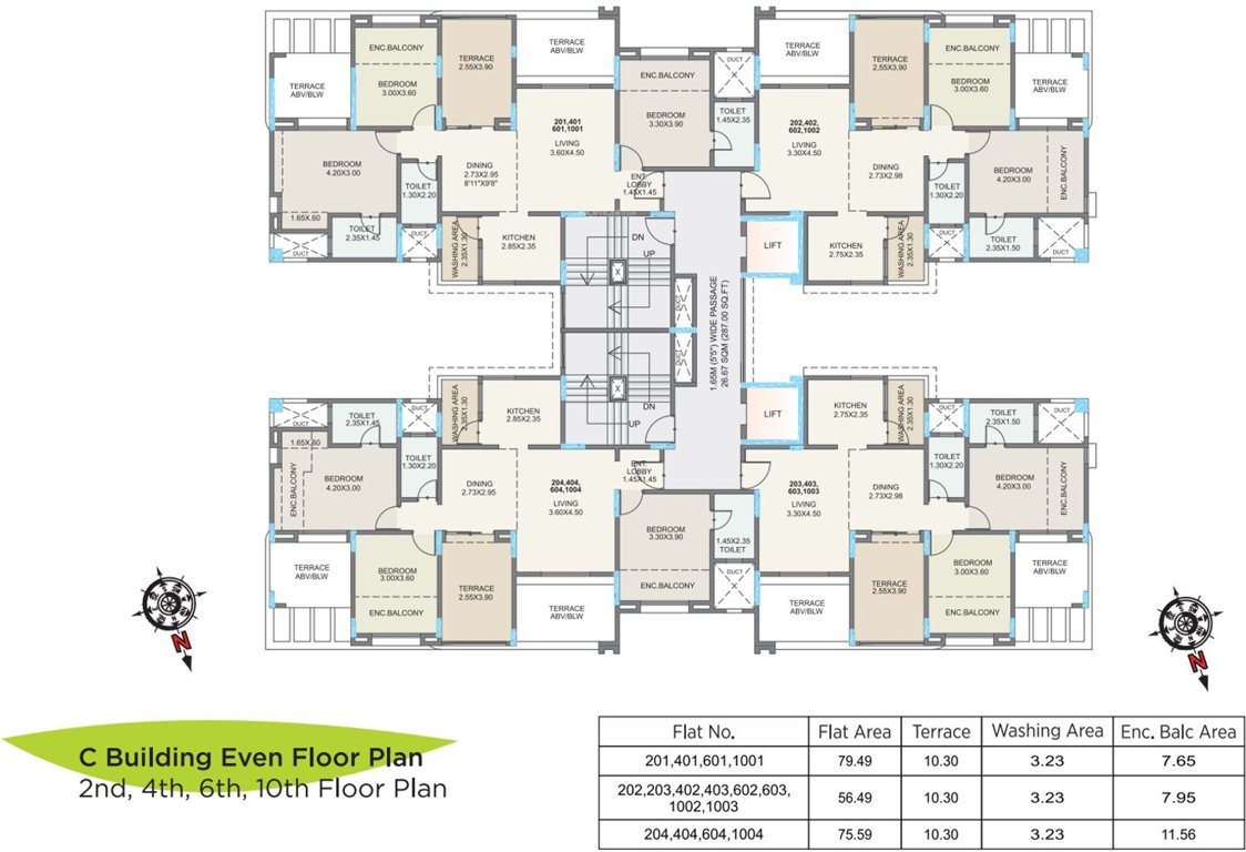 Images for Cluster Plan of Kolte Patil Green Olive C And D