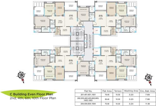 Images for Cluster Plan of Kolte Patil Green Olive C And D Images for Cluster Plan of Kolte Patil Green Olive C And D
