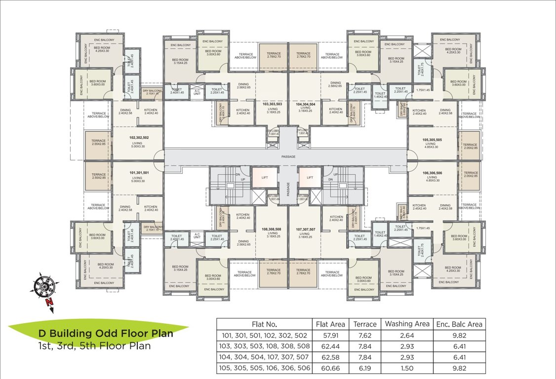 Images for Cluster Plan of Kolte Patil Green Olive C And D
