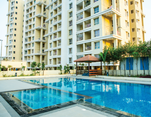 Images for Elevation of Kolte Patil Green Olive C And D