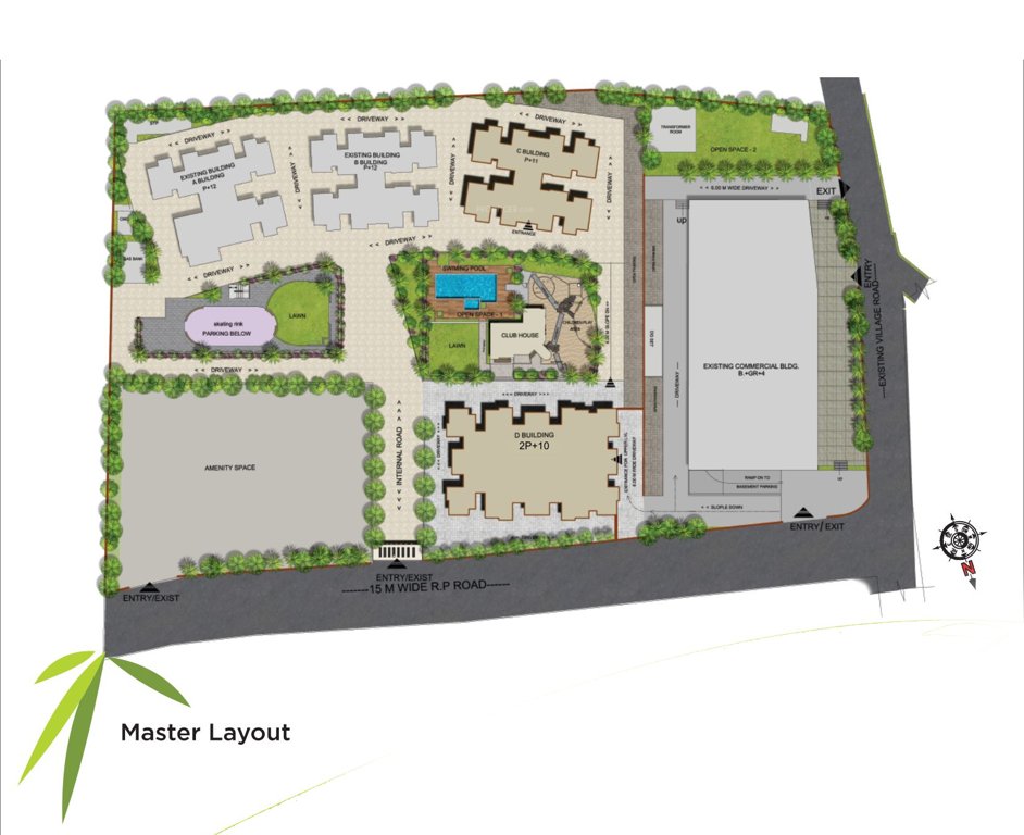 Images for Master Plan of Kolte Patil Green Olive C And D