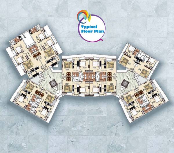  heritage-phase-1 A1 Rose A and B Cluster Plan