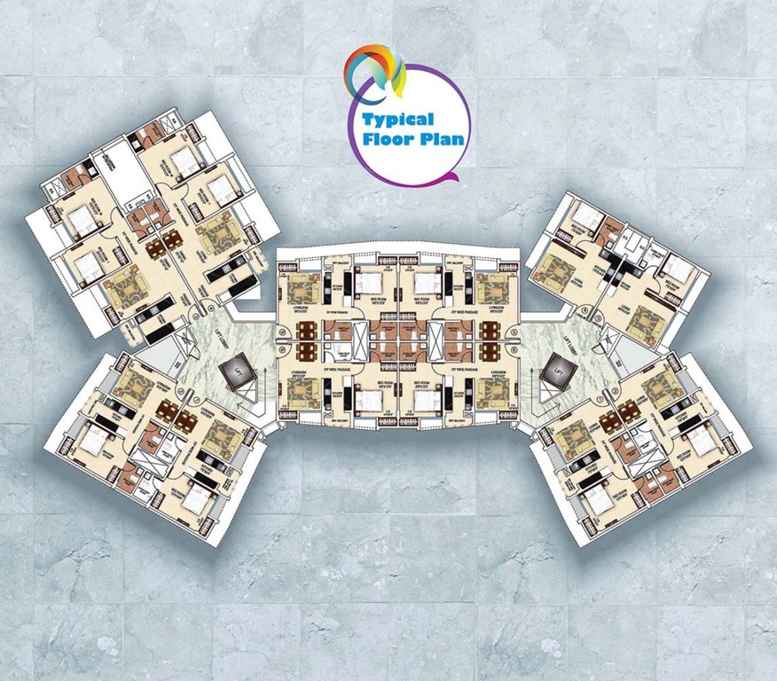  heritage phase 1 A1 Rose A and B Cluster Plan