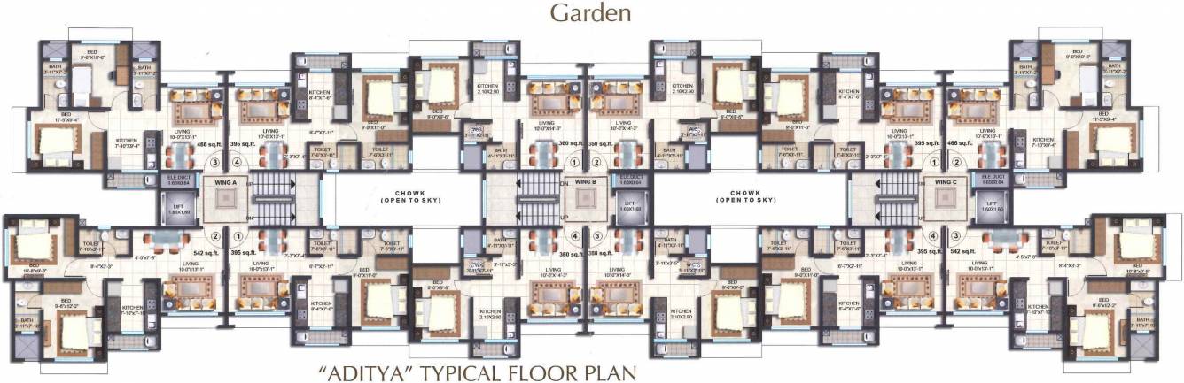 Images for Cluster Plan of Viva Vishnupuam Aditya