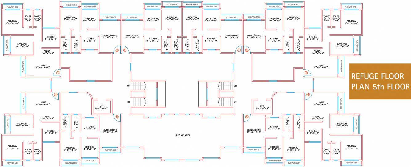 Images for Cluster Plan of Viva Vedanta Bldg No 2