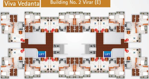 Images for Cluster Plan of Viva Vedanta Bldg No 2