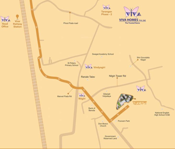 Images for Location Plan of Viva Vedanta Bldg No 2