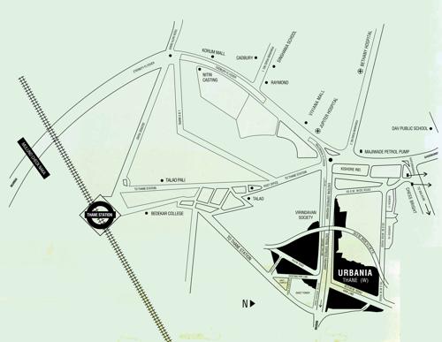 Images for Location Plan of Rustomjee Urbania Azziano Wing K