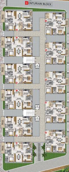 Images for Cluster Plan of Crown Whistling Woods
