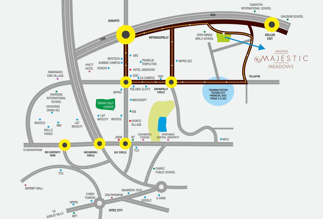 Images for Location Plan of Magna Majestic Meadows
