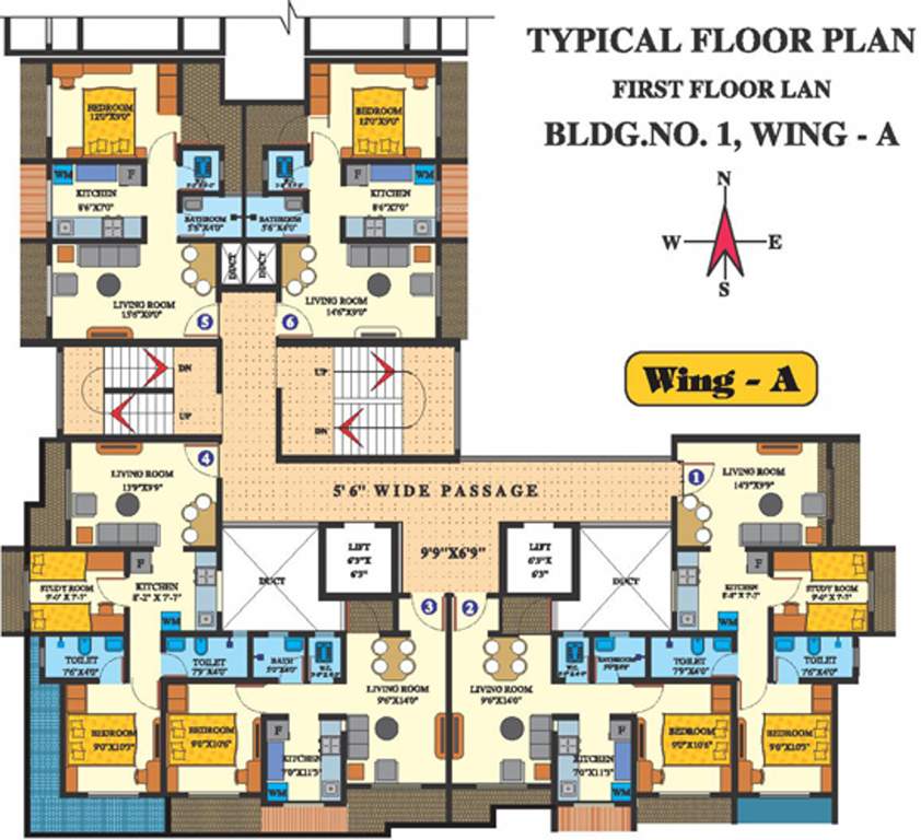 Images for Cluster Plan of DBR Dias Residency Park Wing A