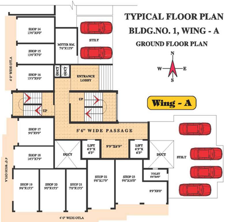 Images for Cluster Plan of DBR Dias Residency Park Wing A