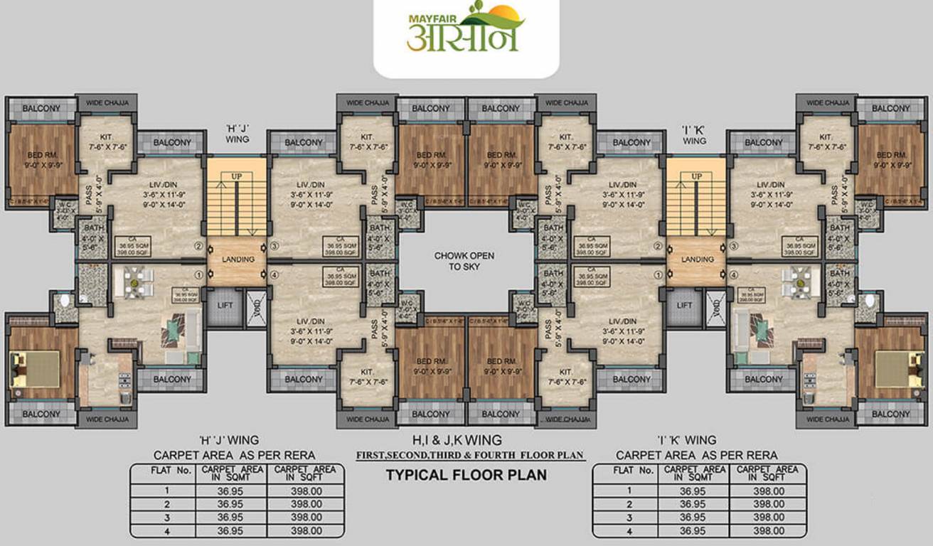 Images for Cluster Plan of Mayfair Aasaan