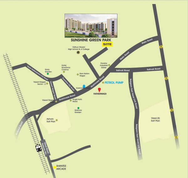 Images for Location Plan of Shantee Sunshine Green Park Phase 2