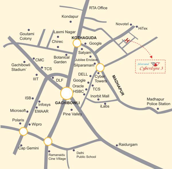 Images for Location Plan of Silversand Cyberdyne 3