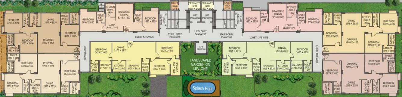 Images for Cluster Plan of Viswakarma Shyam Residency