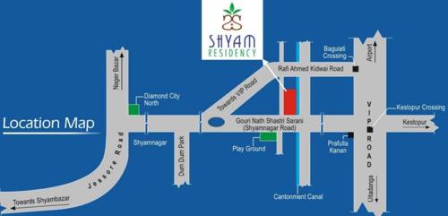  shyam-residency Images for Location Plan of Viswakarma Shyam Residency