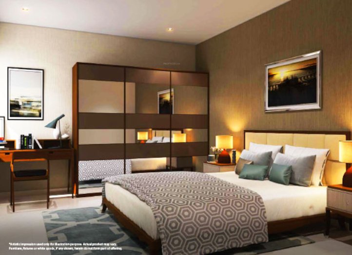 omkar international district Bedroom