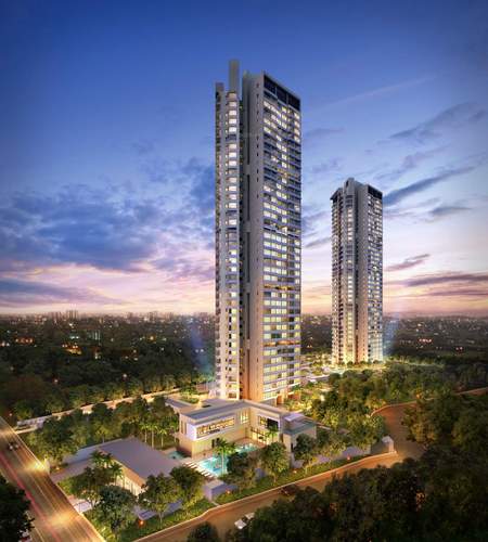 Images for Elevation of Kalpataru Crest Wing B Avalon