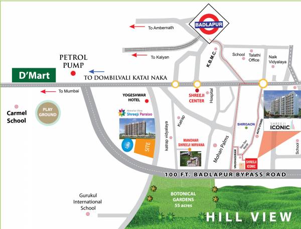 Images for Location Plan of Raj Laxmi Shreeji Iconic Phase I