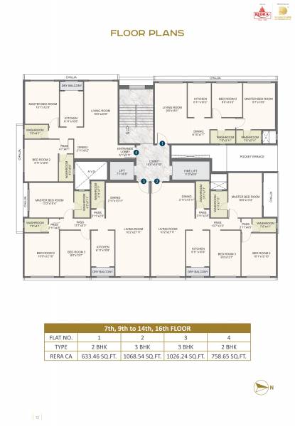  rudra-paradise Rite Paradise Cluster Plan