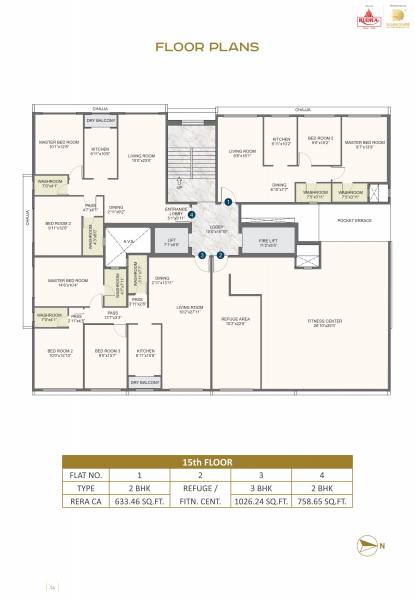  rudra-paradise Rite Paradise Cluster Plan