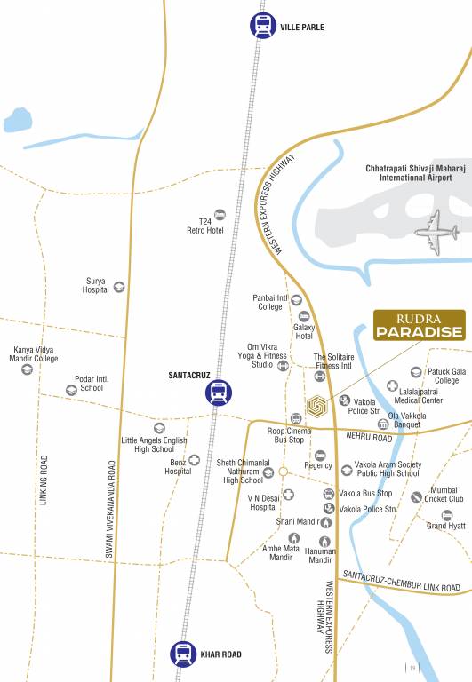  rudra paradise Location Plan