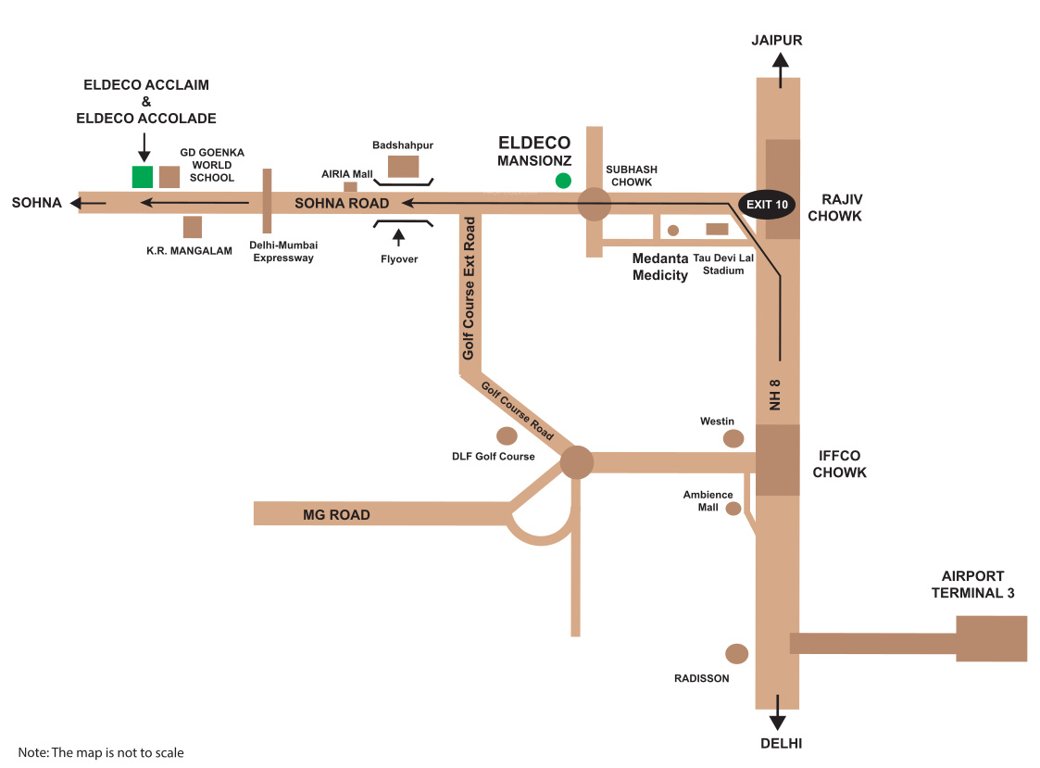 acclaim Location Plan