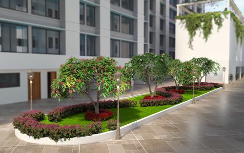  bandra-north-gulmohar-avenue Flower Garden