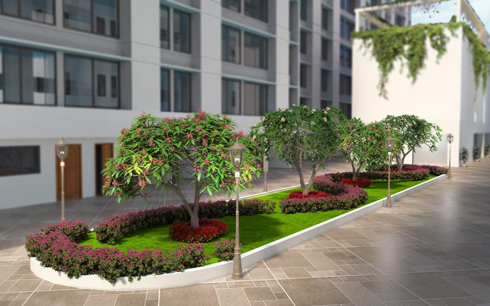  bandra north gulmohar avenue Flower Garden