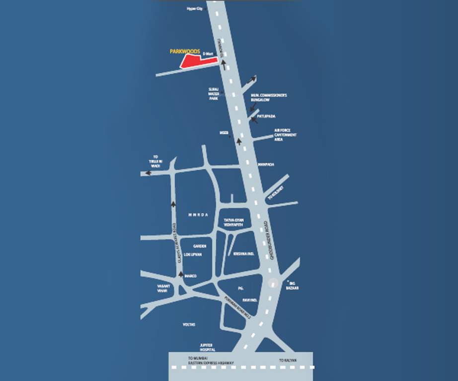  parkwoods d5 Images for Location Plan of Dynamix Parkwoods D5