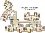 A wing Cluster Plan bhavani-heights A wing Cluster Plan
