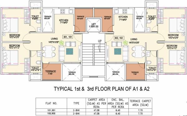 Images for Cluster Plan of Goel Ganga Niwas A1 A2