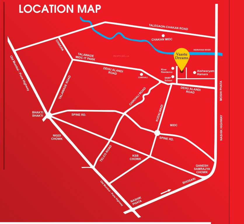  vaastu dreams Location Plan