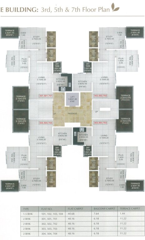 Images for Cluster Plan of Mehetre Laxmi Bhakti