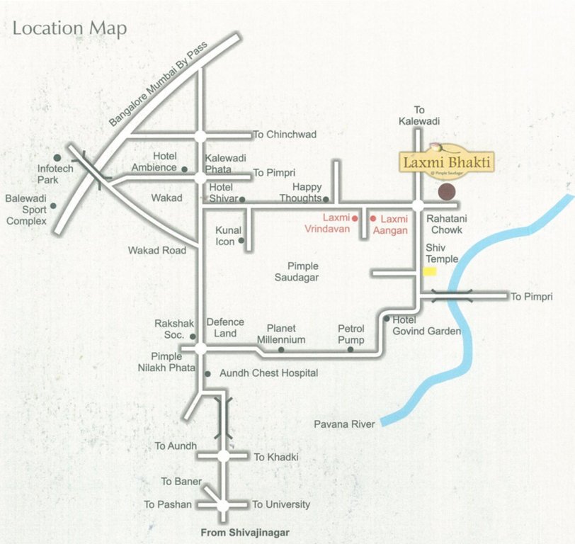 Images for Location Plan of Mehetre Laxmi Bhakti