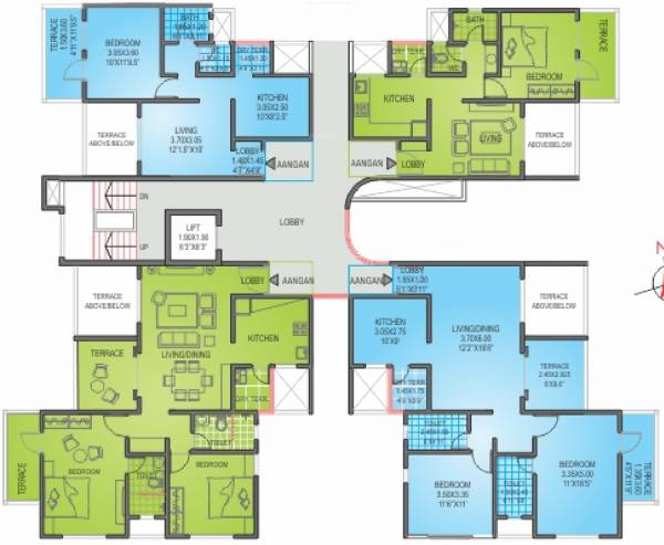  homes Sneha Homes Cluster Plan