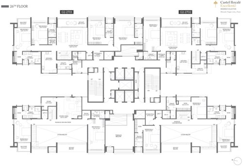 Images for Cluster Plan of ABIL Castel Royale Excellente