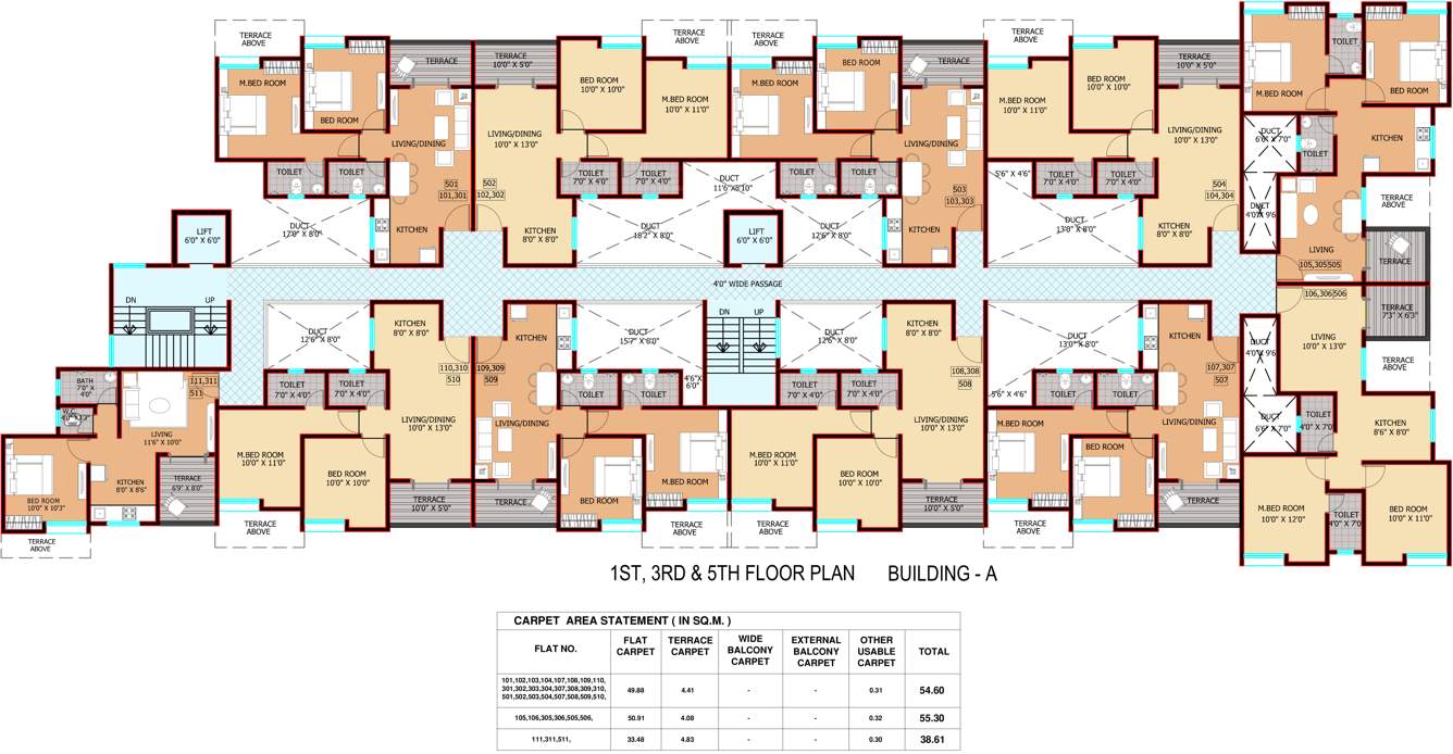 Images for Cluster Plan of Jalan Aura Sai Krishnangan Building A