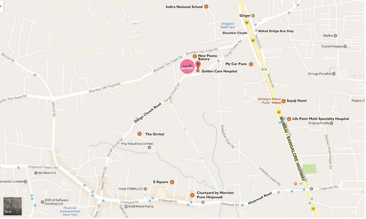 Images for Location Plan of Nisarg Unicorn Nisarg Belrose A And C Building