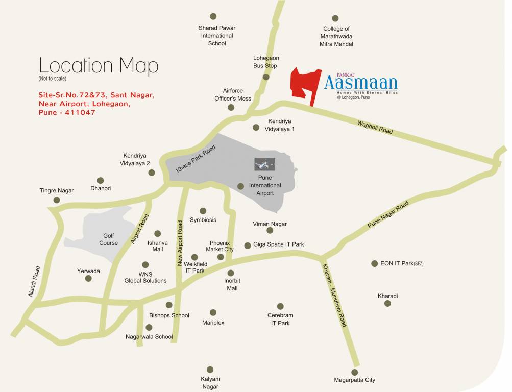  aasmaan phase i Location Plan