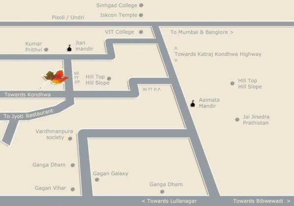 Images for Location Plan of Trimurthi Maple Garden Phase I