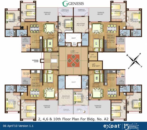  genesis GENESIS A6 PHASE 2 Cluster Plan
