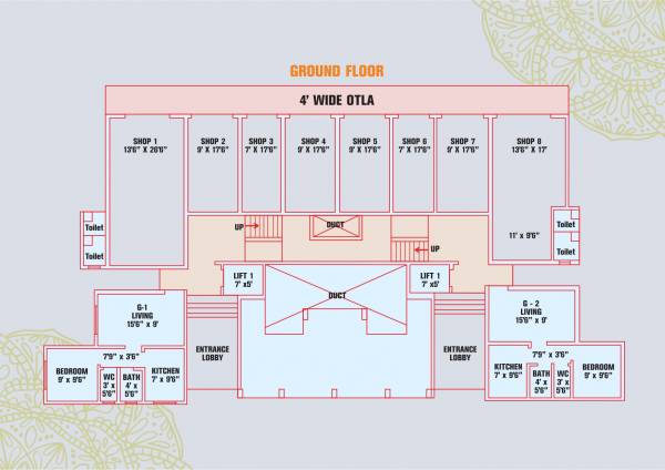 heights MATOSHRI HEIGHTS Cluster Plan