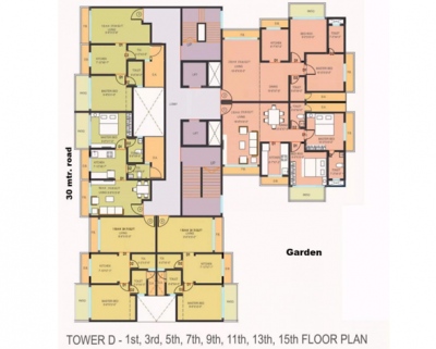  infinity-phase-1 Nicon Infinity - Phase I - Tower C Cluster Plan